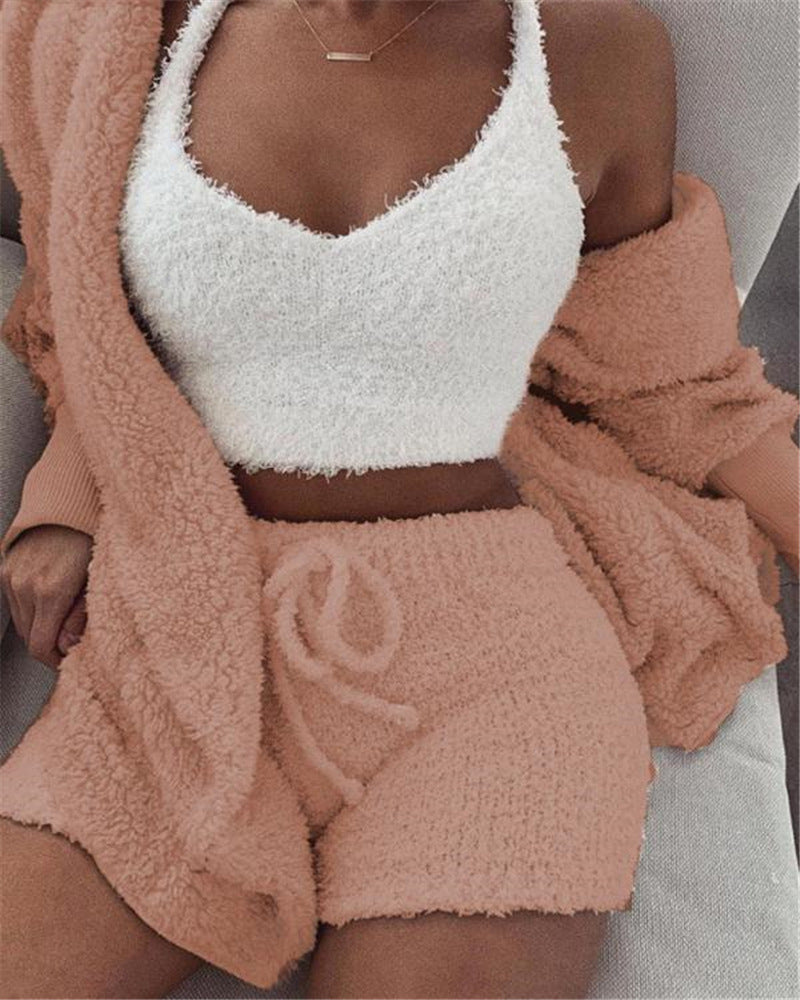 3PCS Women's Pajama Set