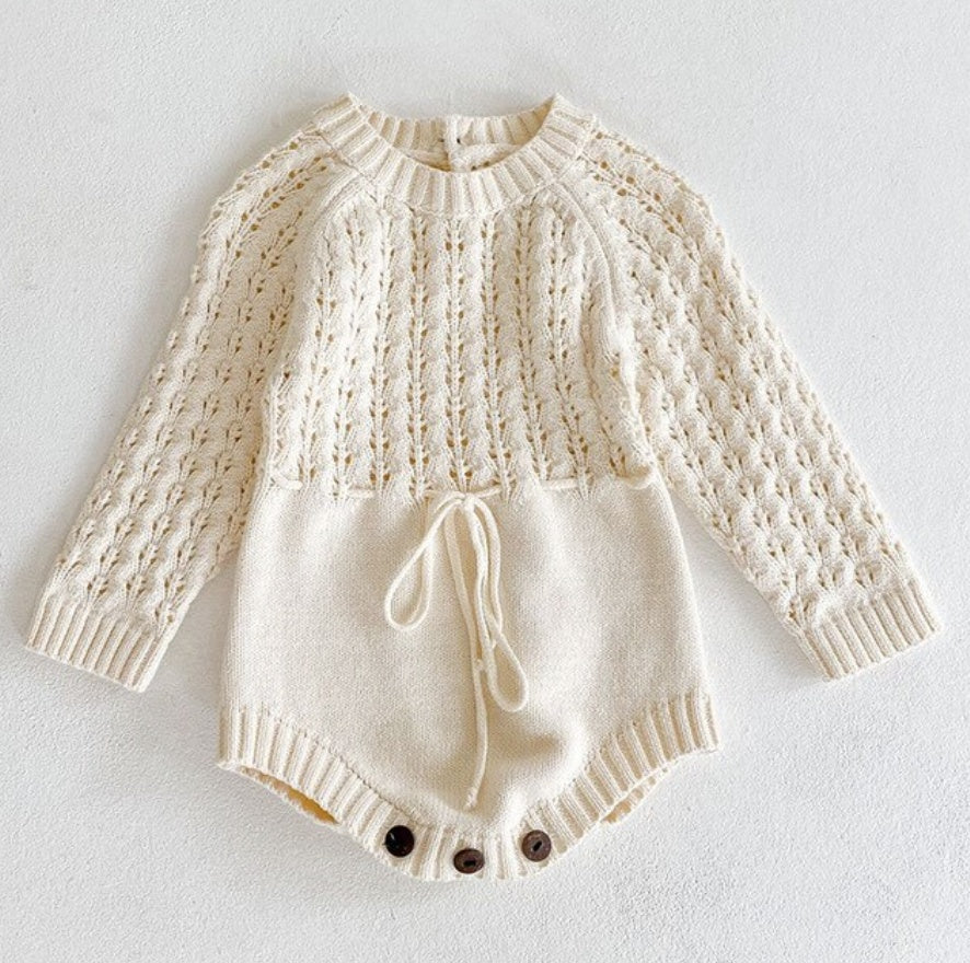 Girl Baby Knitted Long Sleeve Dress