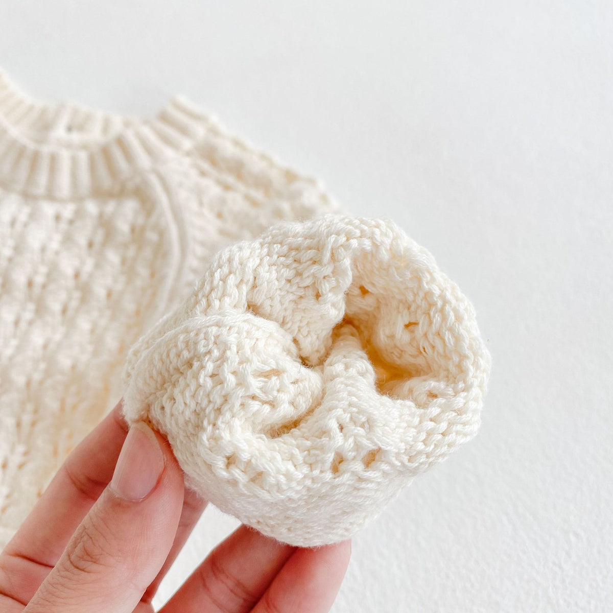 Girl Baby Knitted Long Sleeve Dress