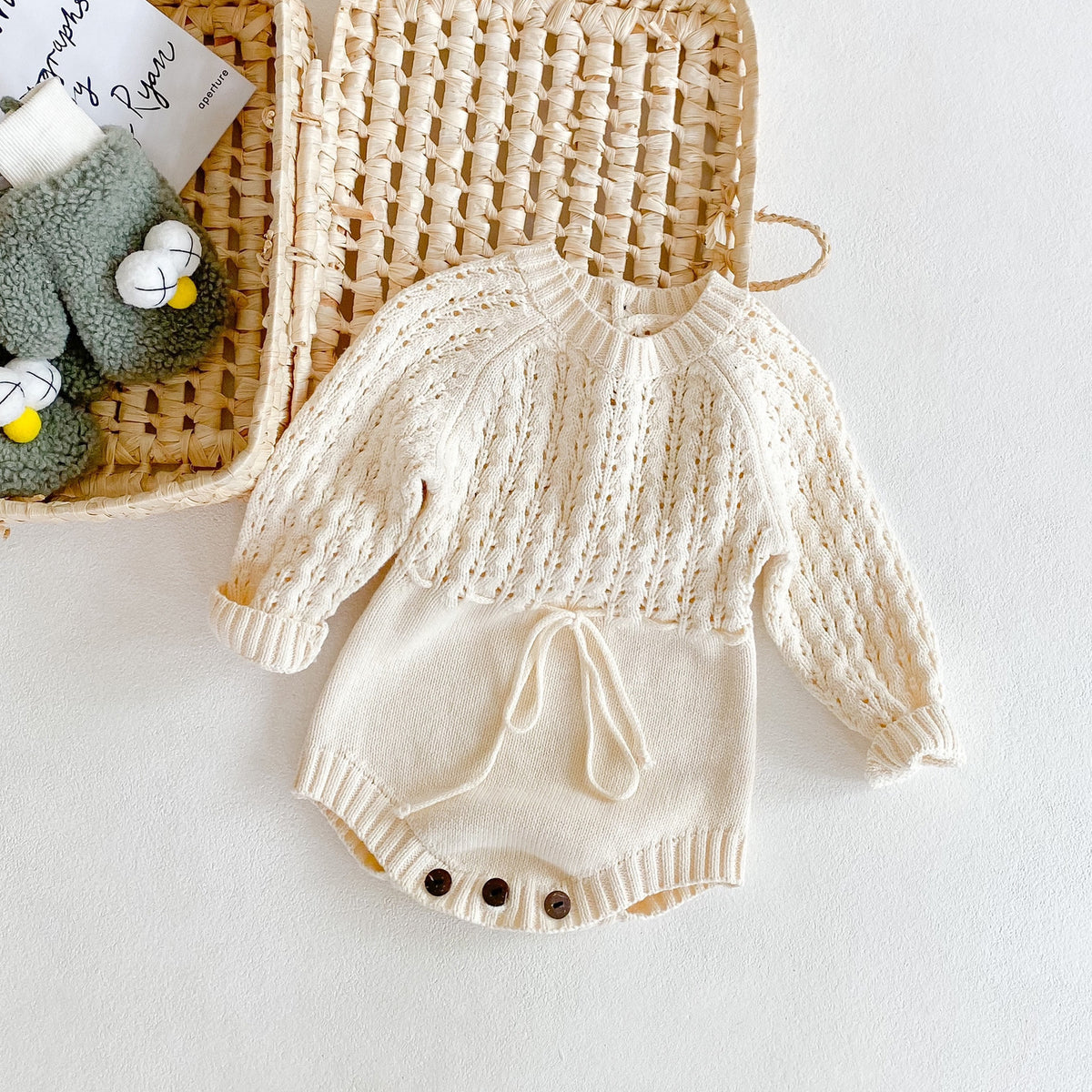 Girl Baby Knitted Long Sleeve Dress