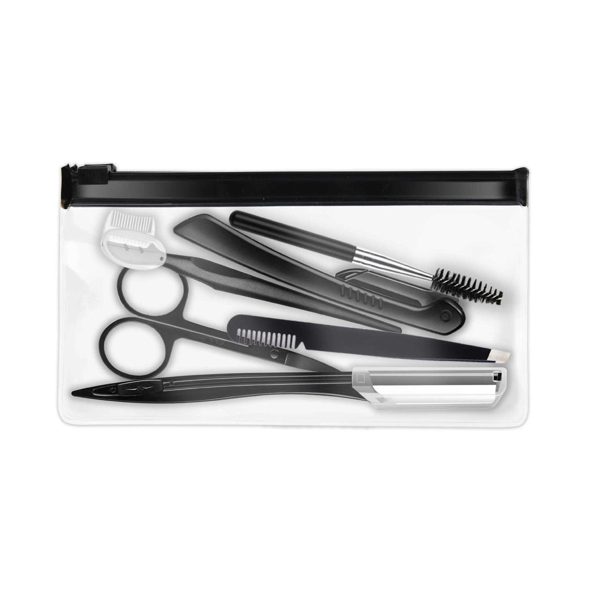 Black Eyebrow Trimming Set
