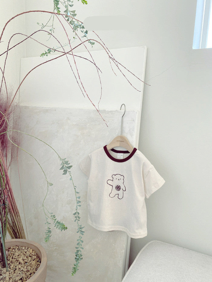 Baby Bear Cotton Suit Two-Piece