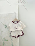 Baby Bear Cotton Suit Two-Piece