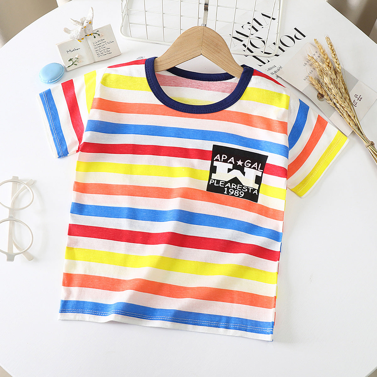 Children's Short Sleeve Cotton T-Shirt