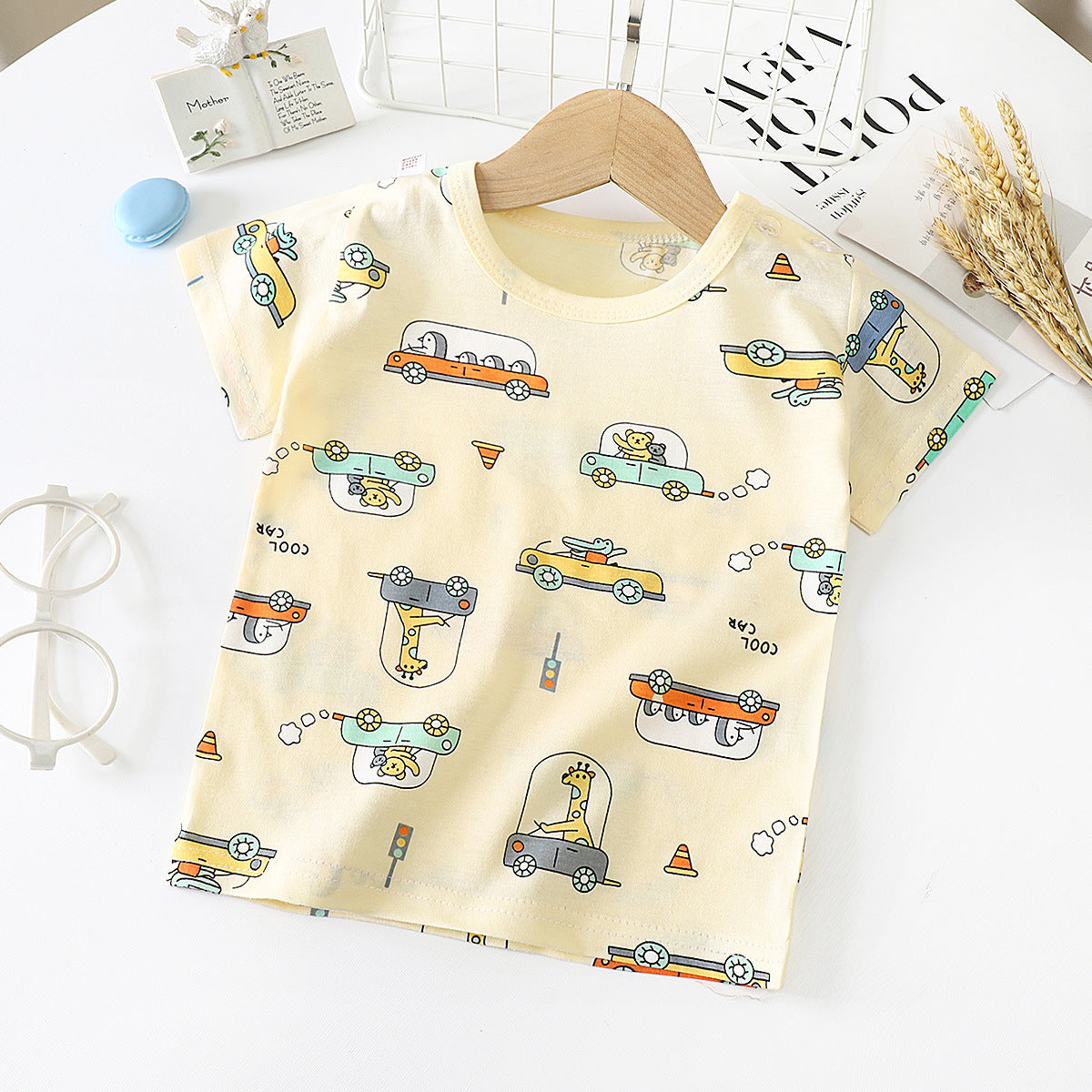 Children's Short Sleeve Cotton T-Shirt