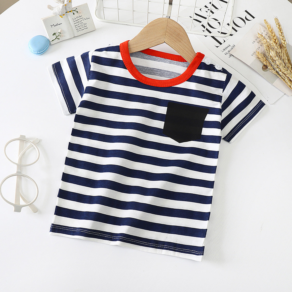 Children's Short Sleeve Cotton T-Shirt