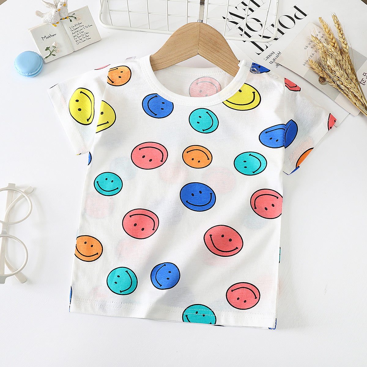 Children's Short Sleeve Cotton T-Shirt