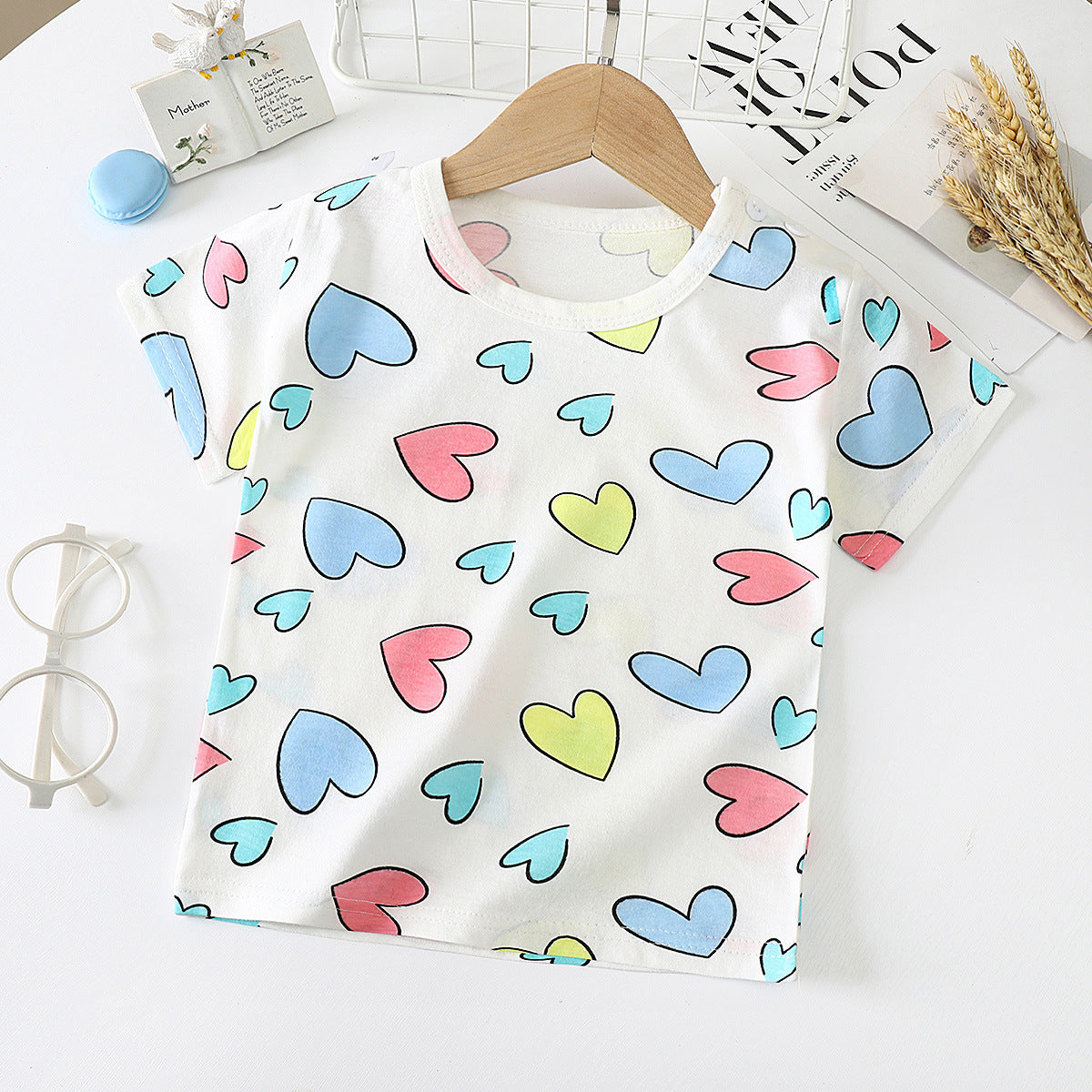 Children's Short Sleeve Cotton T-Shirt