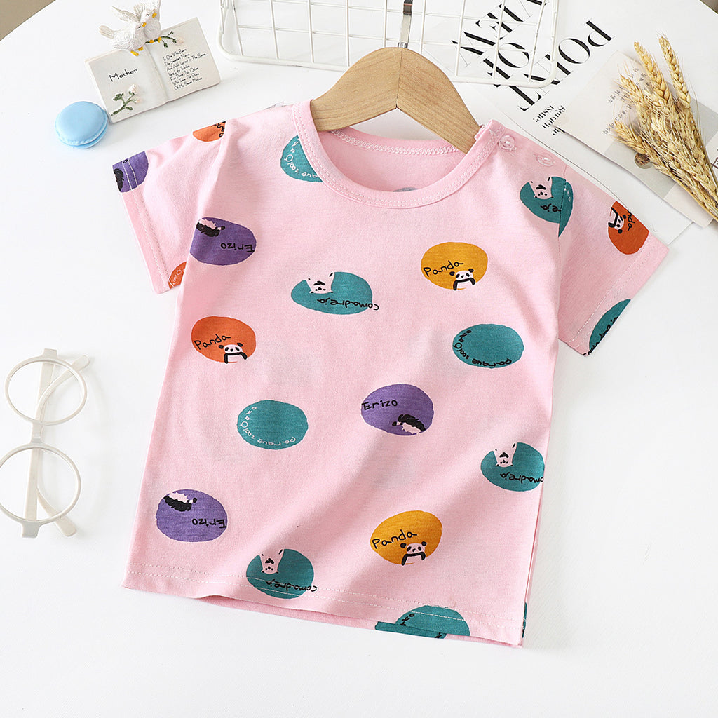 Children's Short Sleeve Cotton T-Shirt
