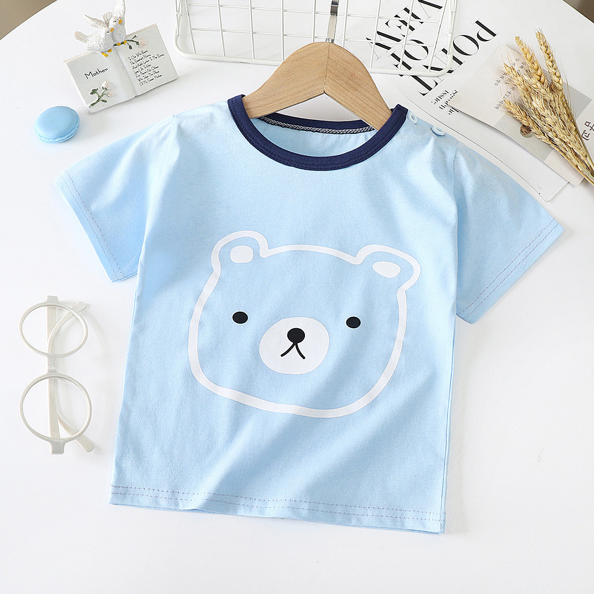 Children's Short Sleeve Cotton T-Shirt
