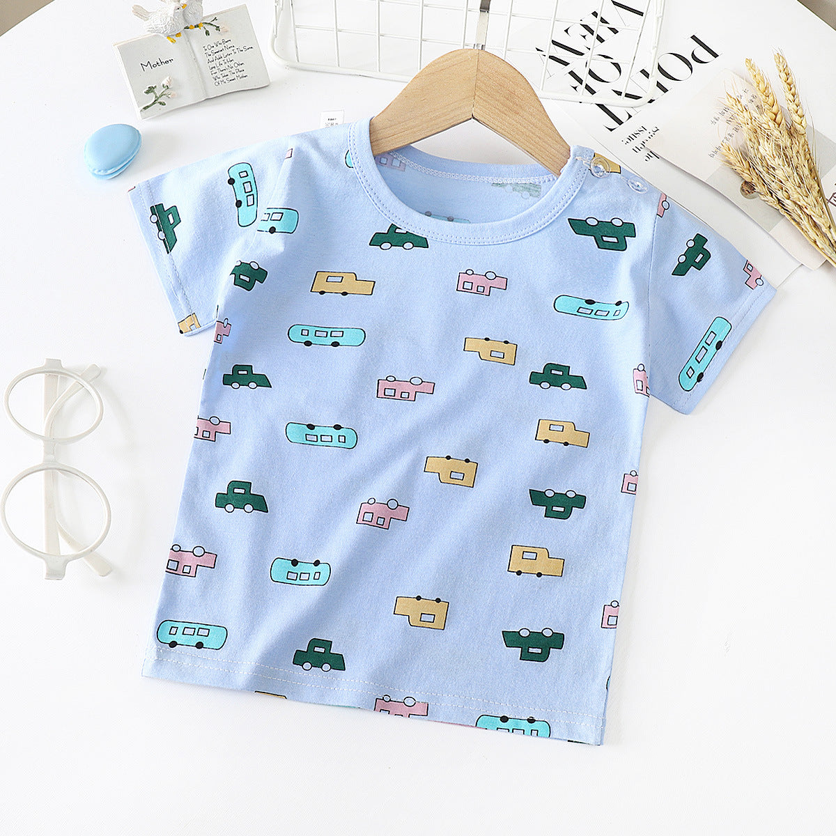 Children's Short Sleeve Cotton T-Shirt