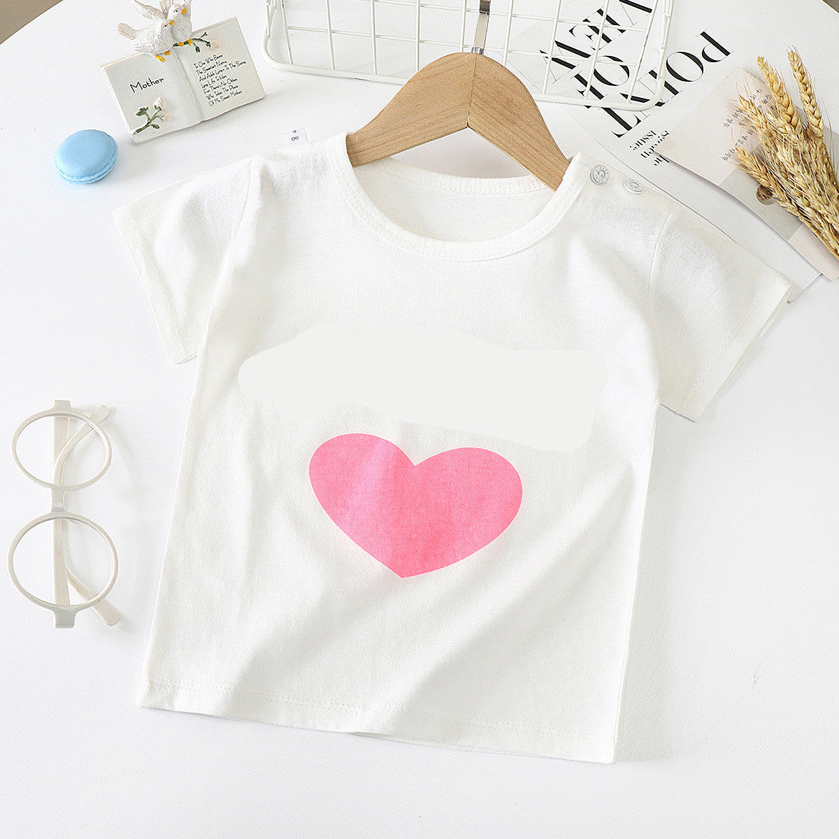 Children's Short Sleeve Cotton T-Shirt