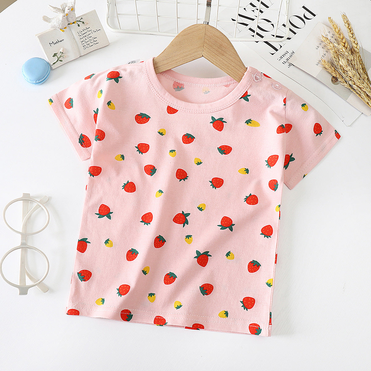 Children's Short Sleeve Cotton T-Shirt
