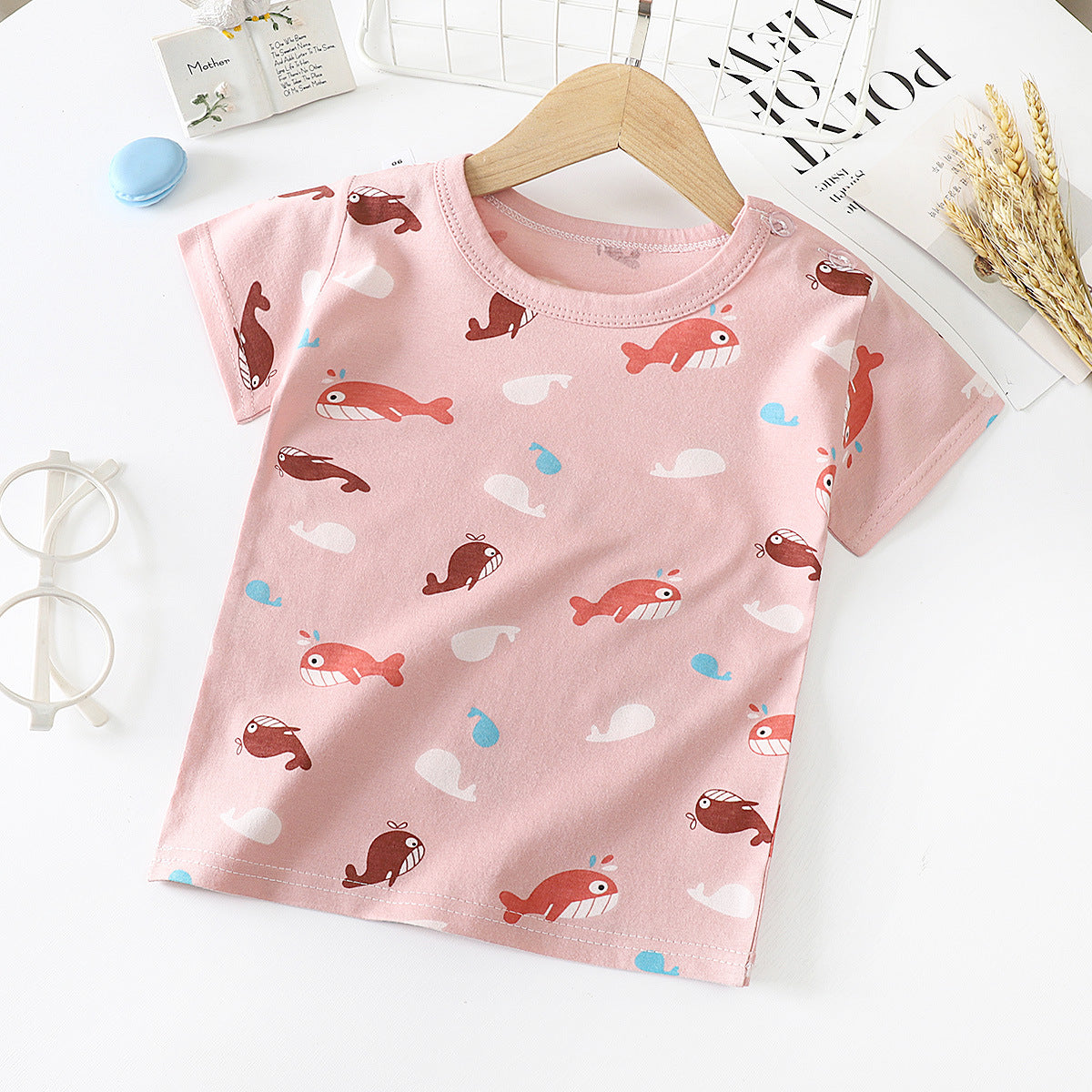 Children's Short Sleeve Cotton T-Shirt
