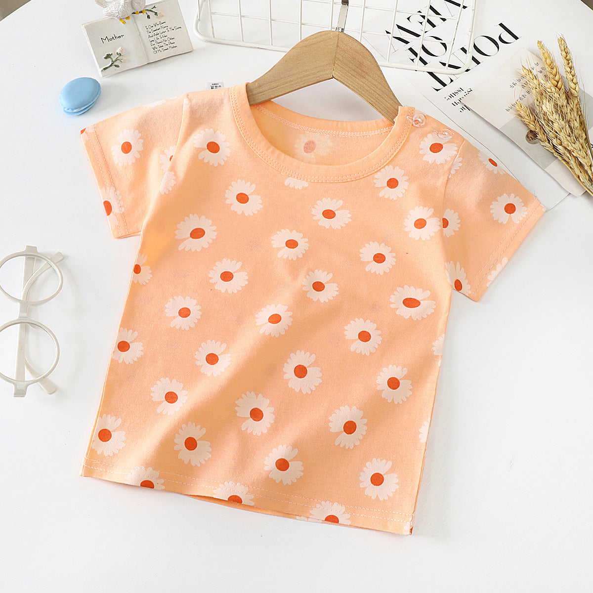 Children's Short Sleeve Cotton T-Shirt