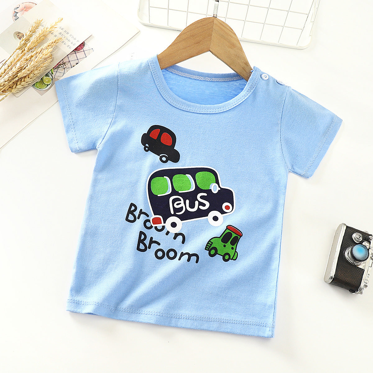 Children's Short Sleeve Cotton T-Shirt