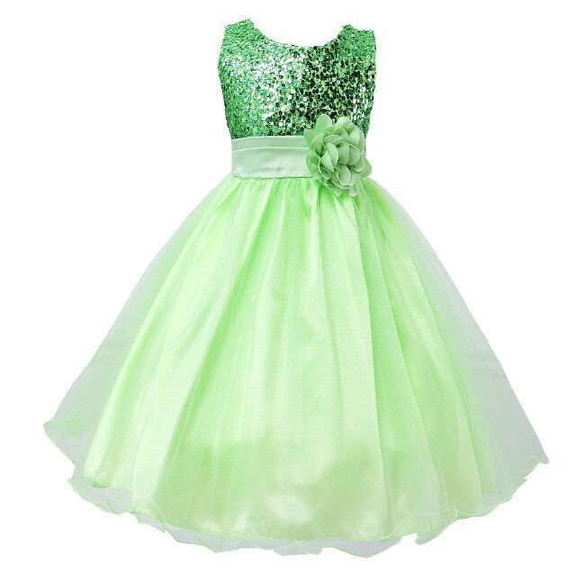 Baby Sequin Flower Girl Dress