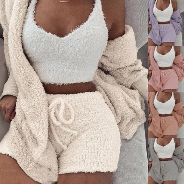 3PCS Women's Pajama Set