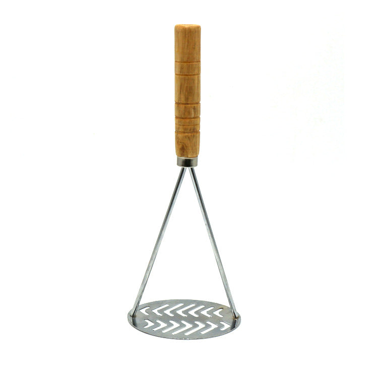 Manual Potato Masher with Wooden Handle