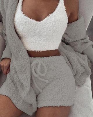 3PCS Women's Pajama Set